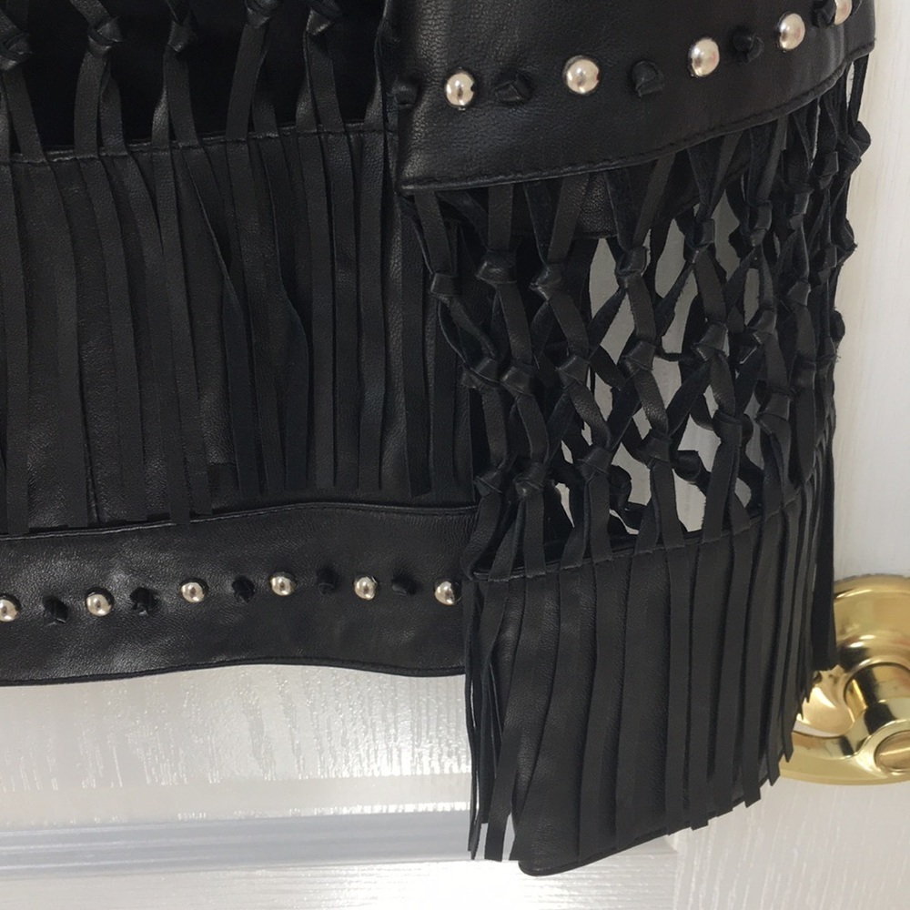 𝅺Pamela McCoy leather jacket - Picture 6 of 8
